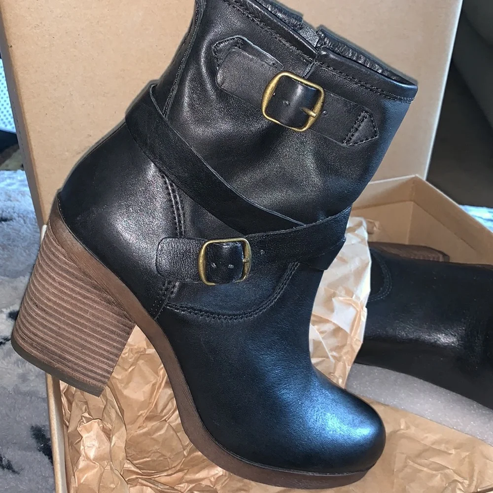 Lucky Brand LK-ORENZO Leather Boots — 8M — NWT - Picture 4 of 15